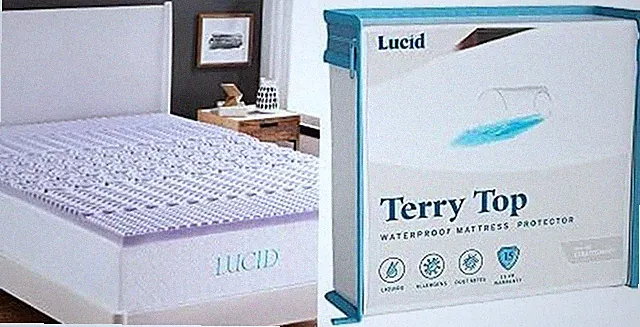 2" Queen Mattress Topper & Premium Waterproof Mattress Protector