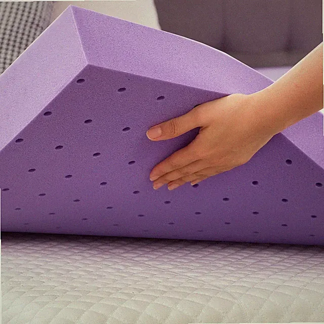 Gel Memory Foam Mattress Topper Cooling Soft Support Plush Sleep Protector