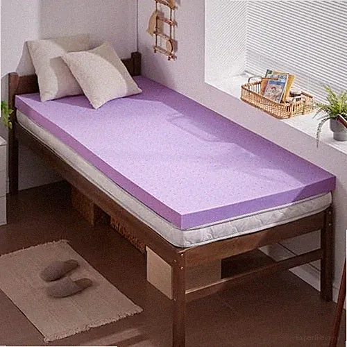 Gel Memory Foam Mattress Topper Ventilated Soft Pressure Relieve Twin 2 Inch